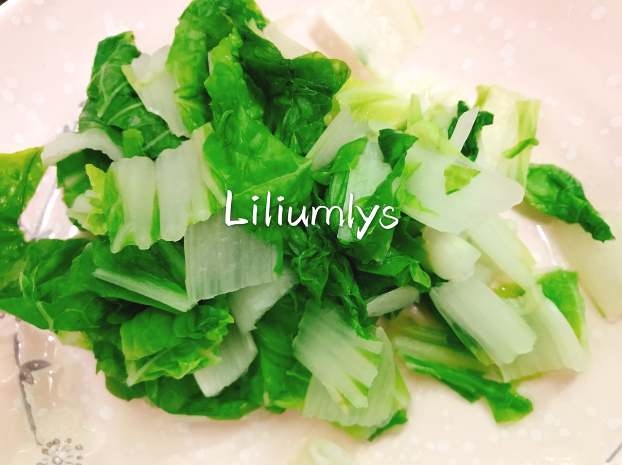 凉拌香干黄芽菜