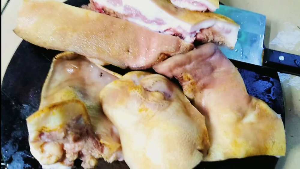 家庭版卤猪头肉