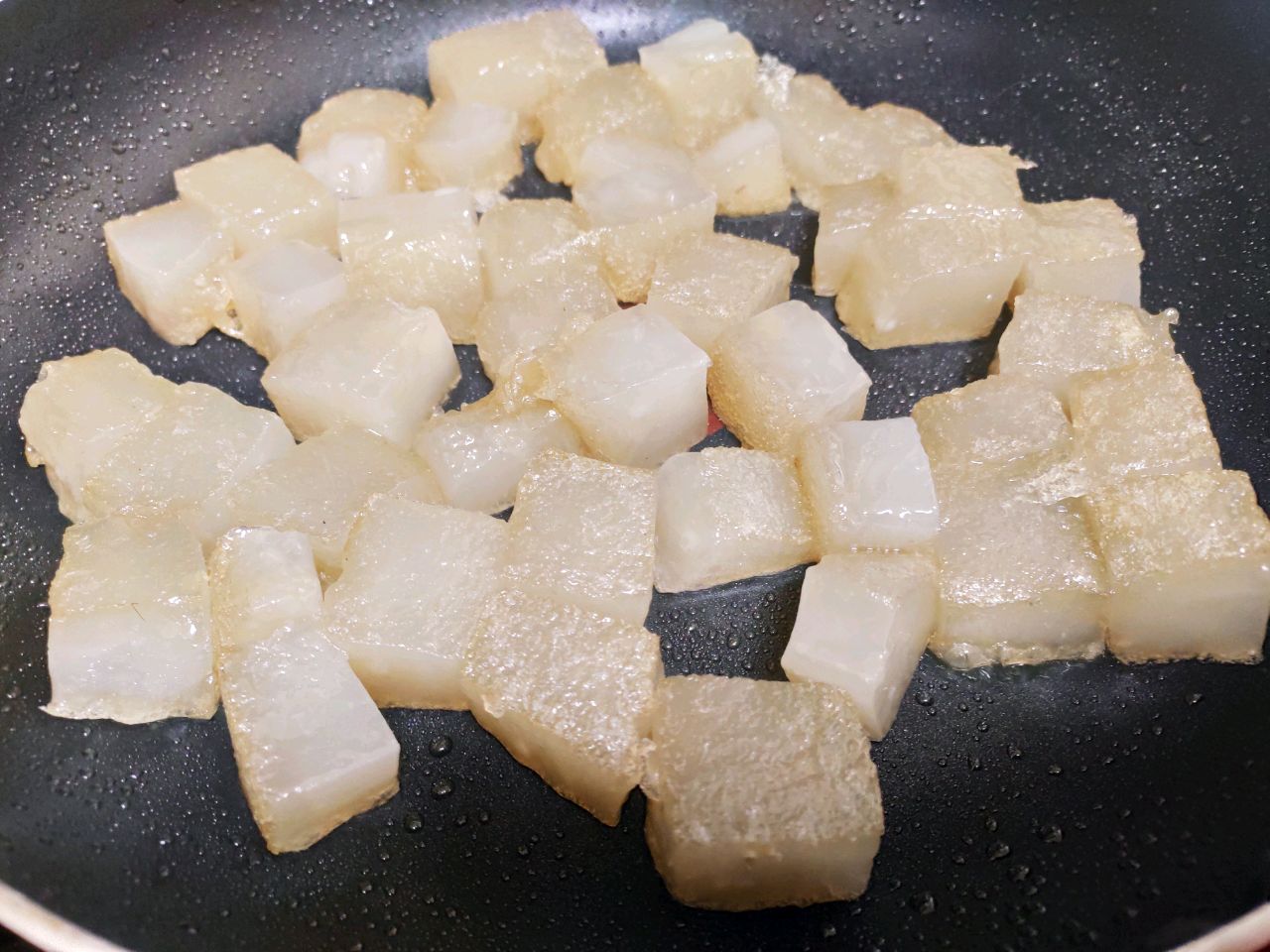 超简单巨好吃的大连煎焖子