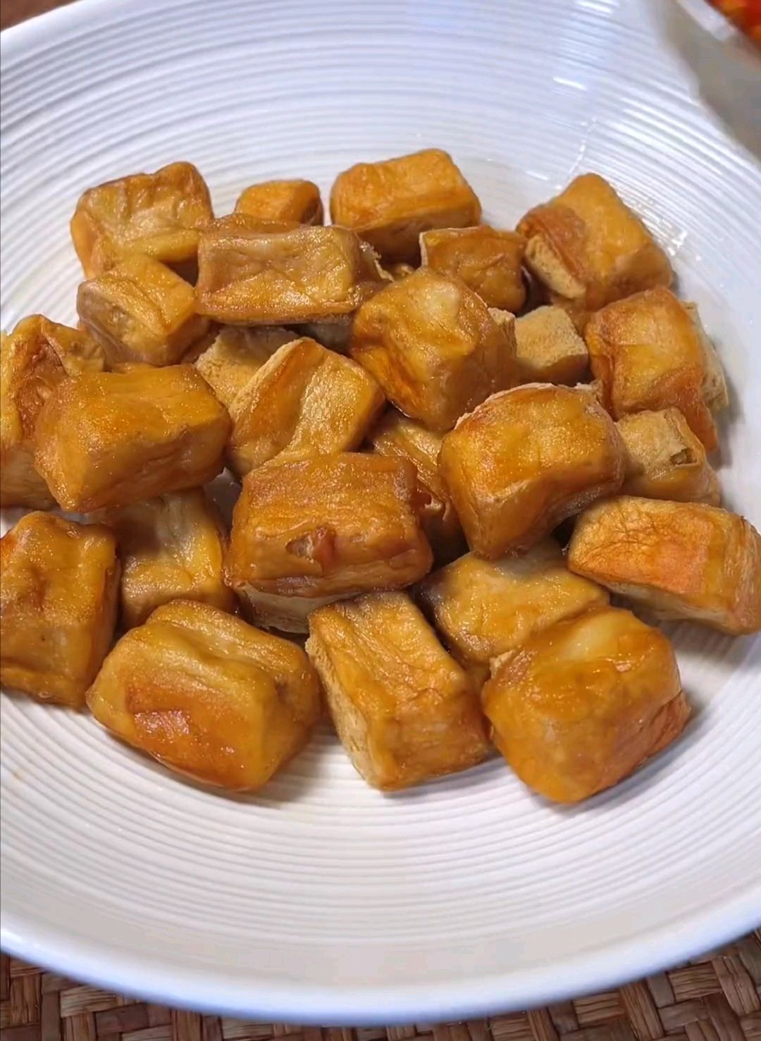 油炸毛豆腐