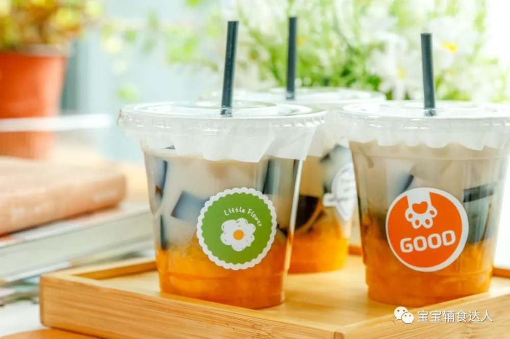生椰芒果烧仙草【宝宝辅食】