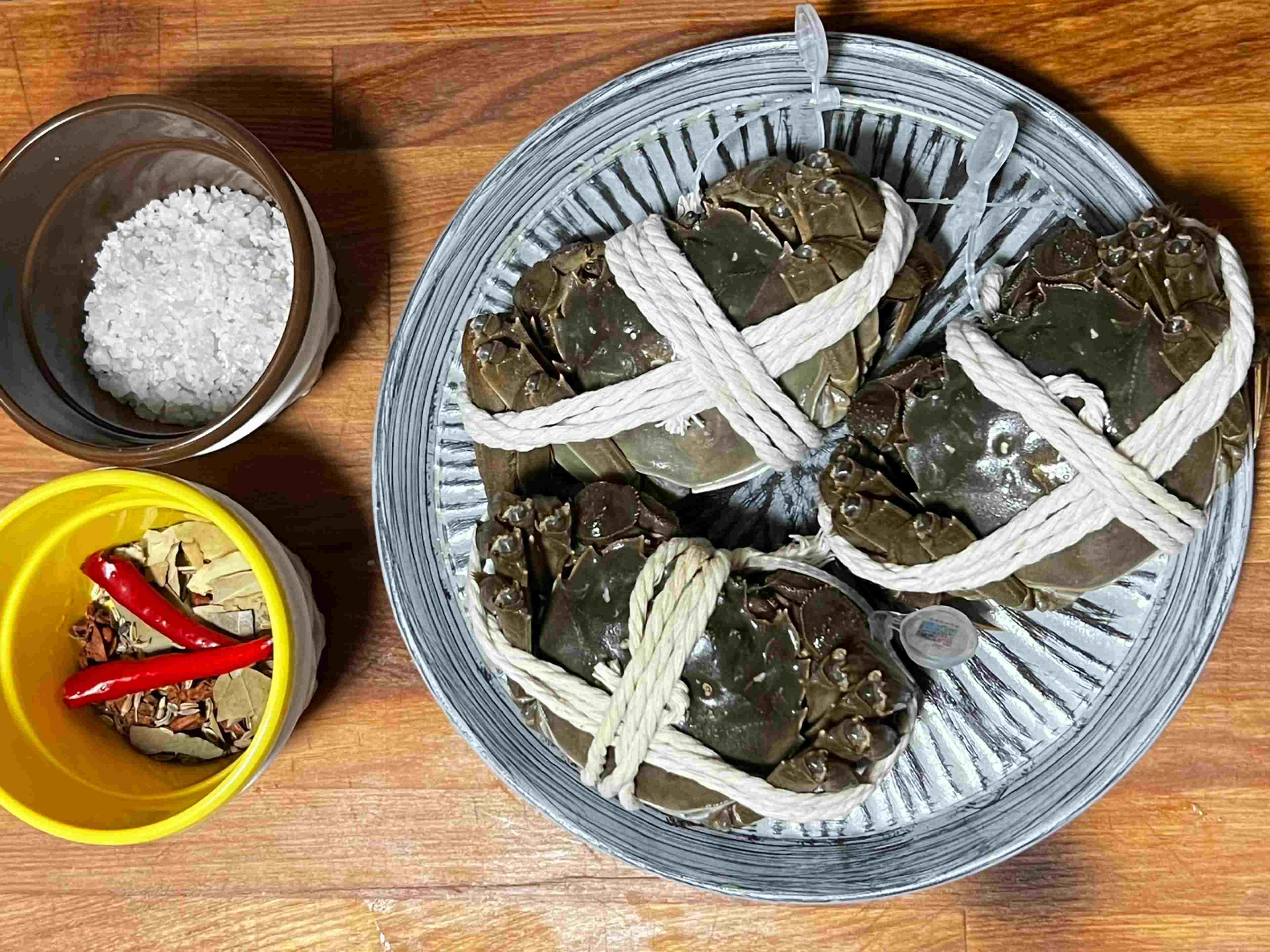 盐焗大闸蟹