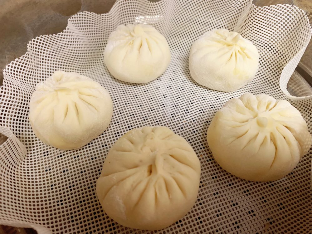 外婆菜肉包子