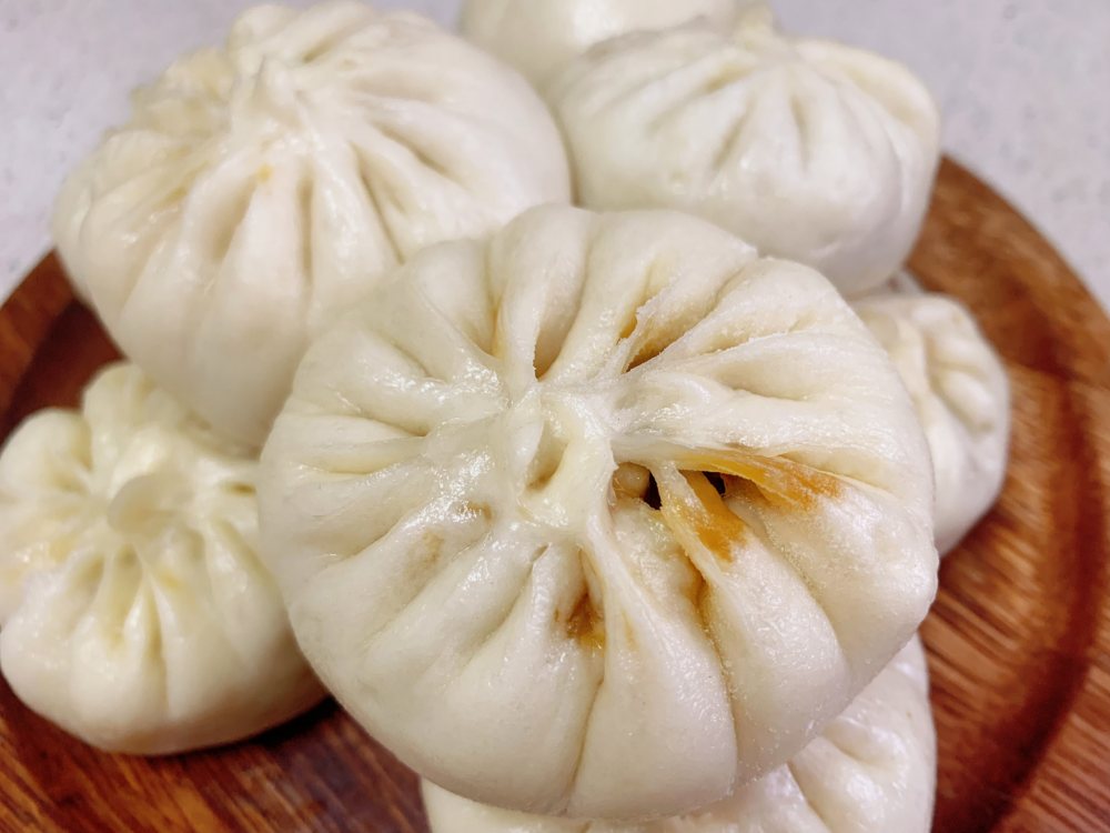 外婆菜肉包子