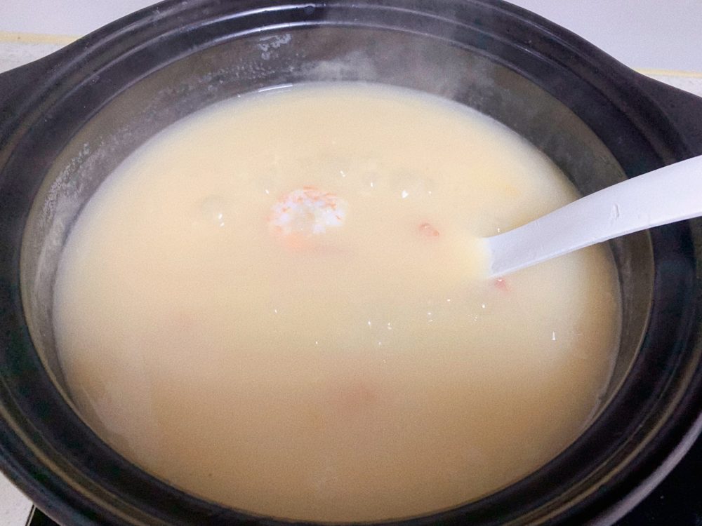 降温后的暖胃早餐~生滚鲜虾粥 降温后的暖胃早餐~生滚鲜虾粥