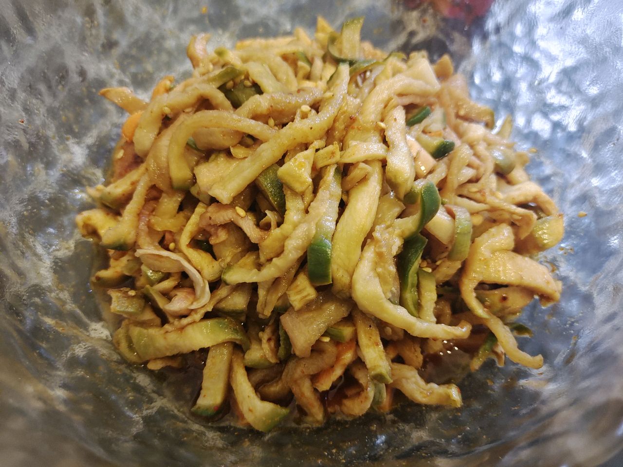 从小吃到大的萝卜干咸菜