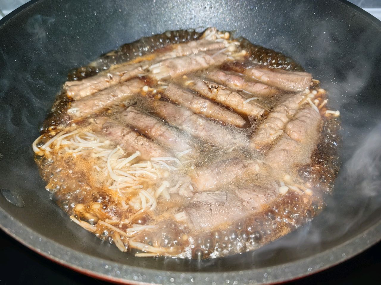 金针菇肥牛卷