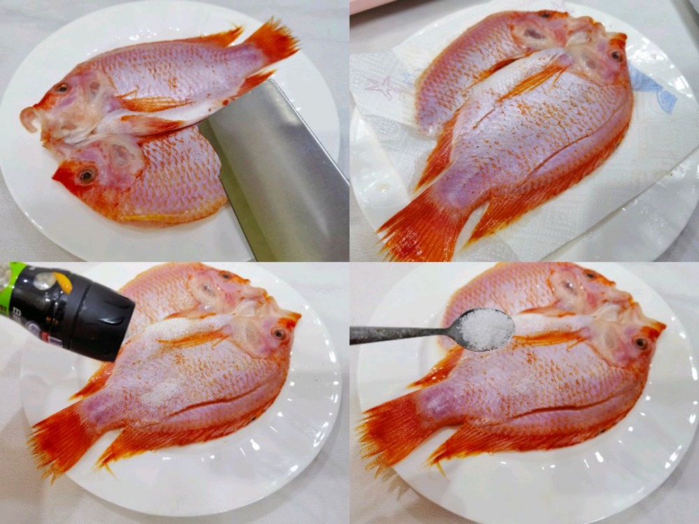 家常烤箱烤红鲷鱼