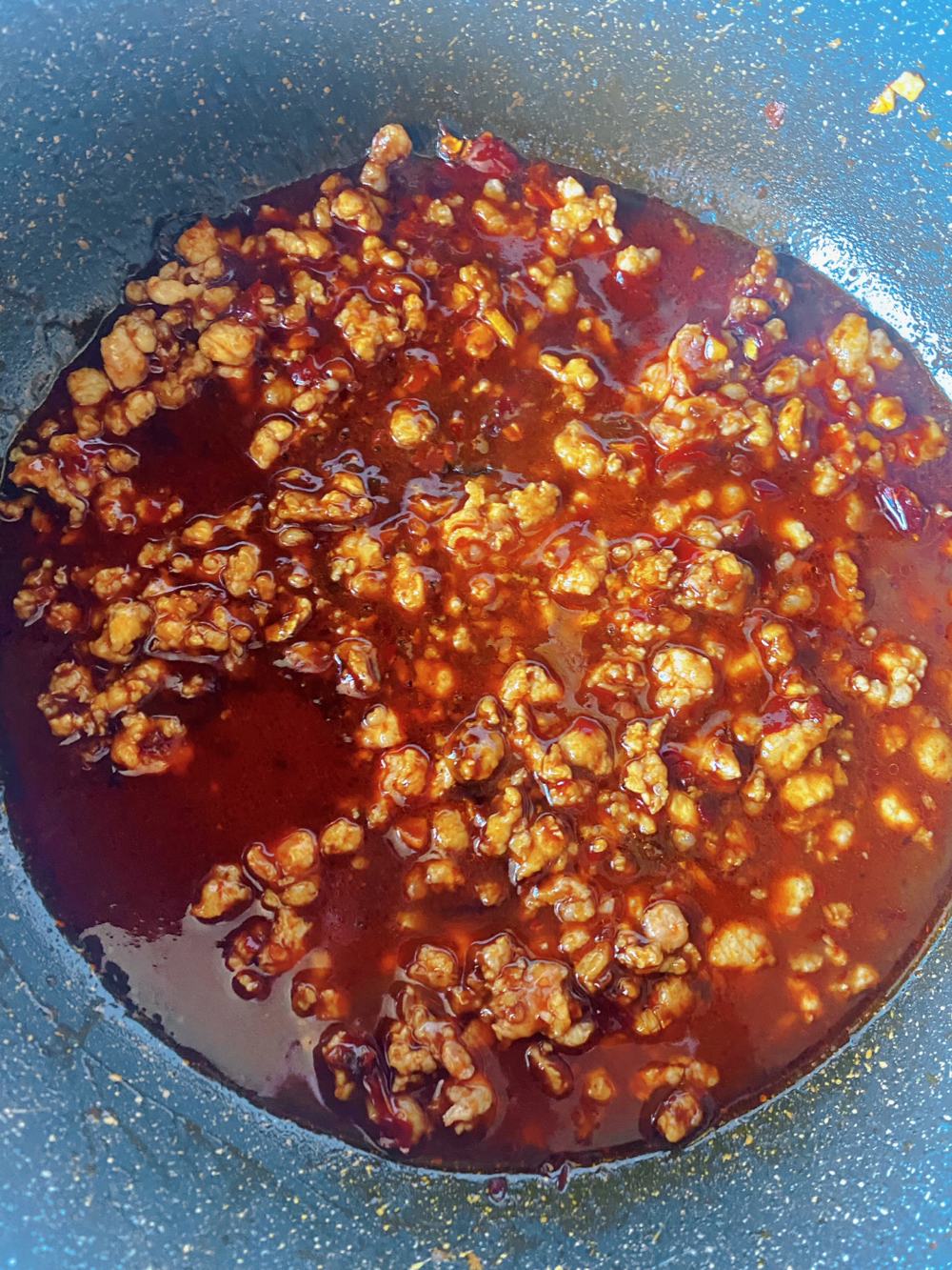肉末豆腐