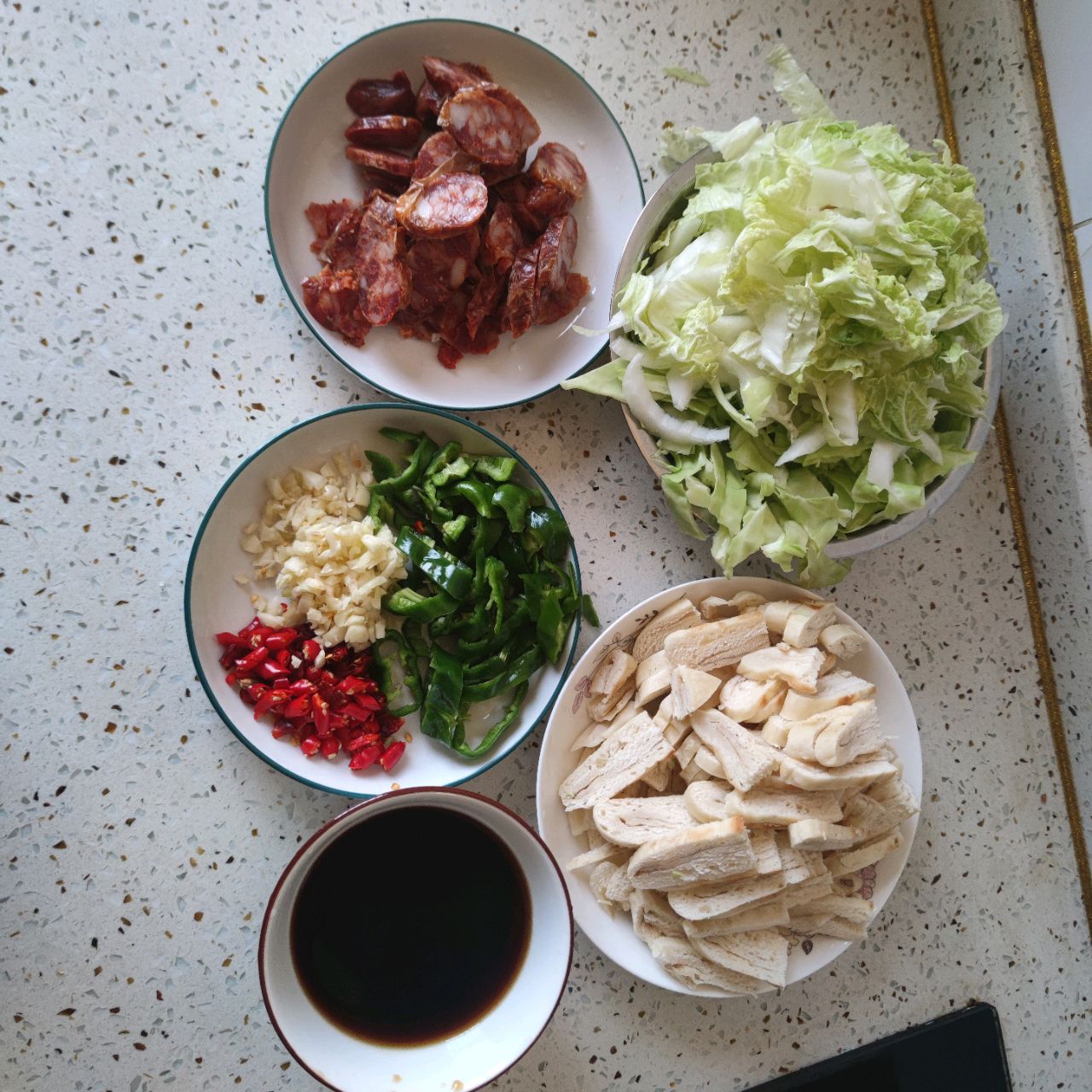 河北炒饼-焖饼