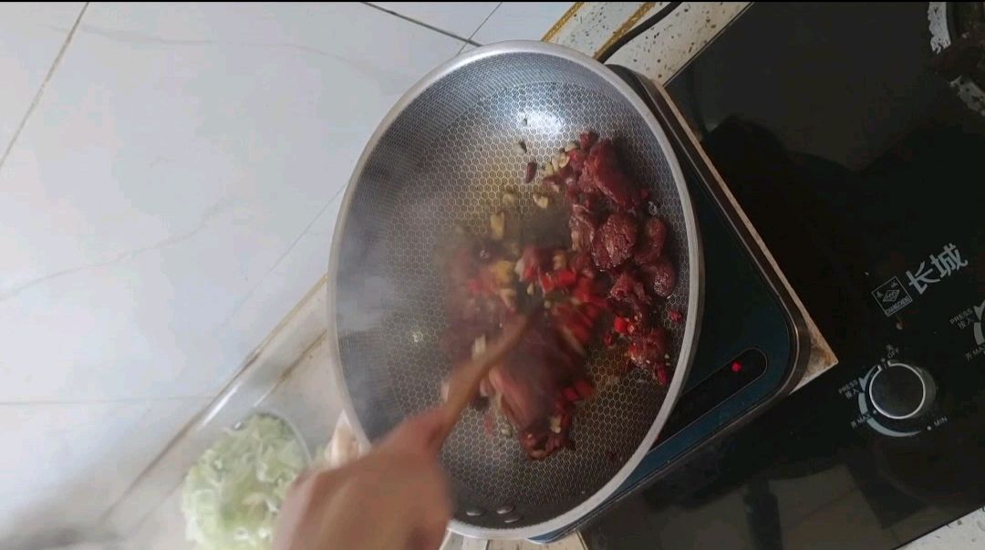 河北炒饼-焖饼