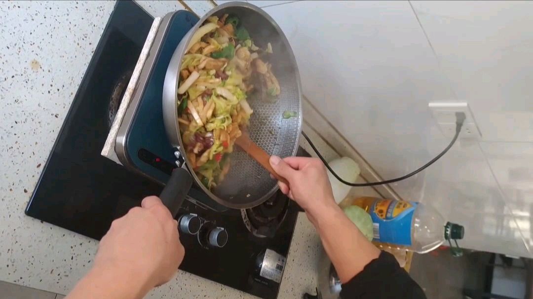 河北炒饼-焖饼