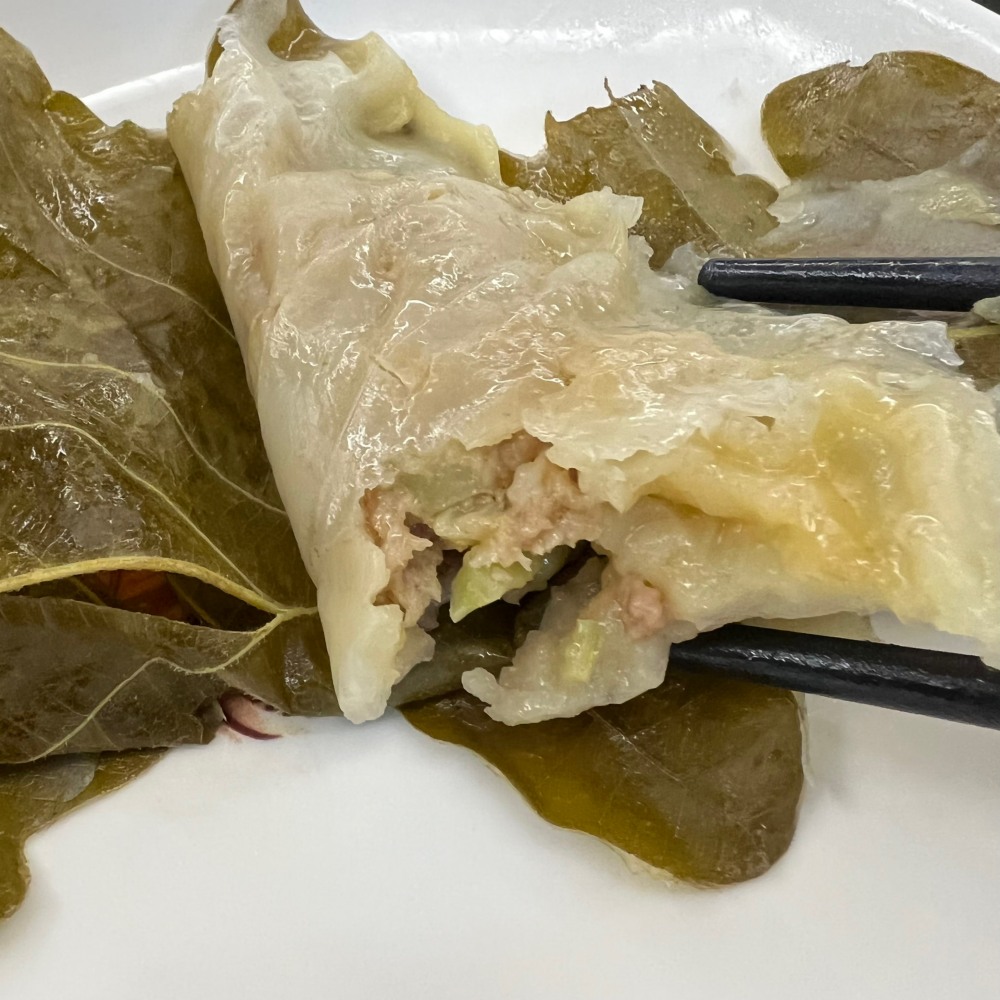 辽宁特色美食桲椤叶饼