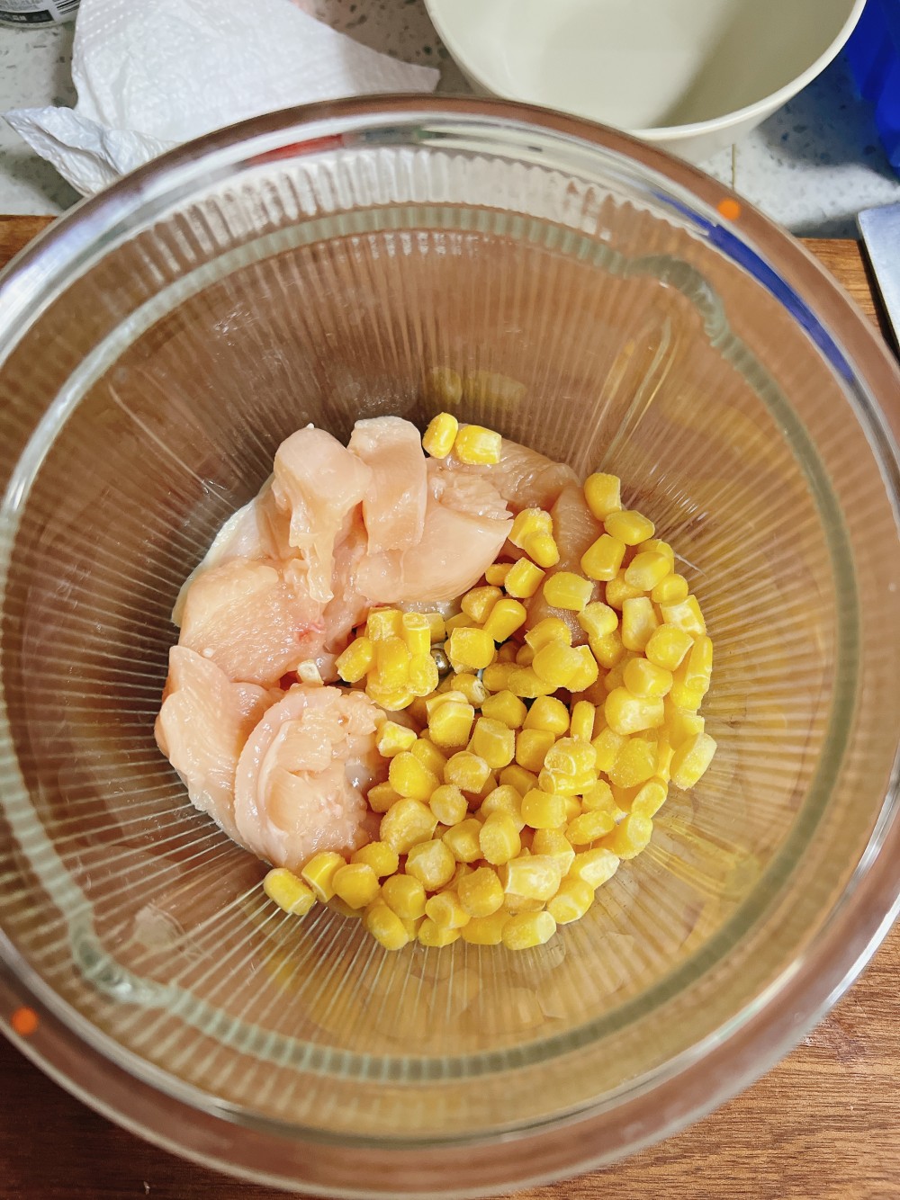 豌豆尖鸡茸汤