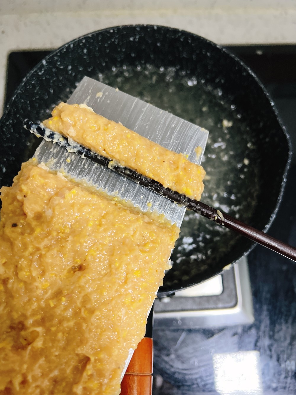 豌豆尖鸡茸汤