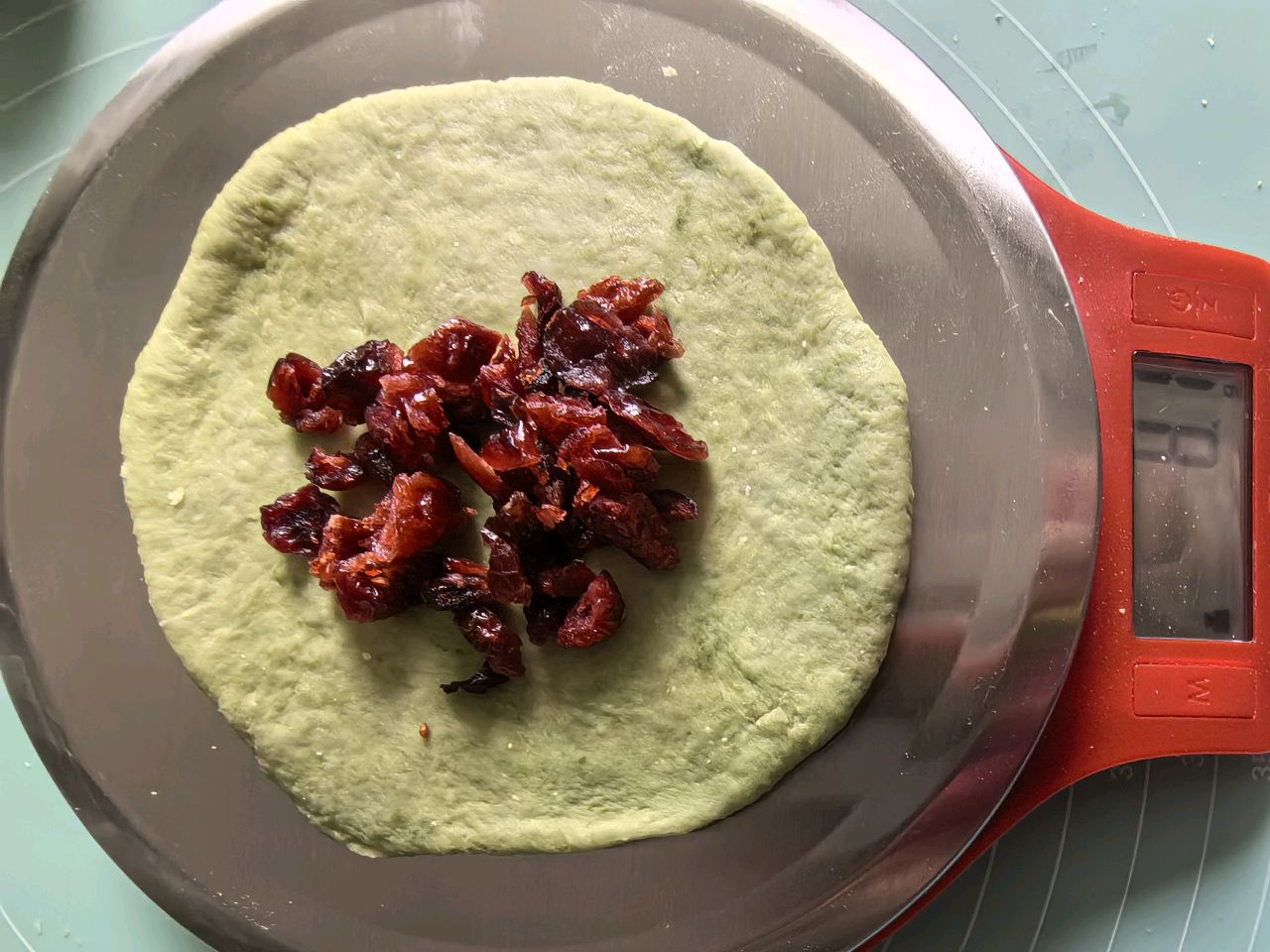 抹茶蔓越莓卷