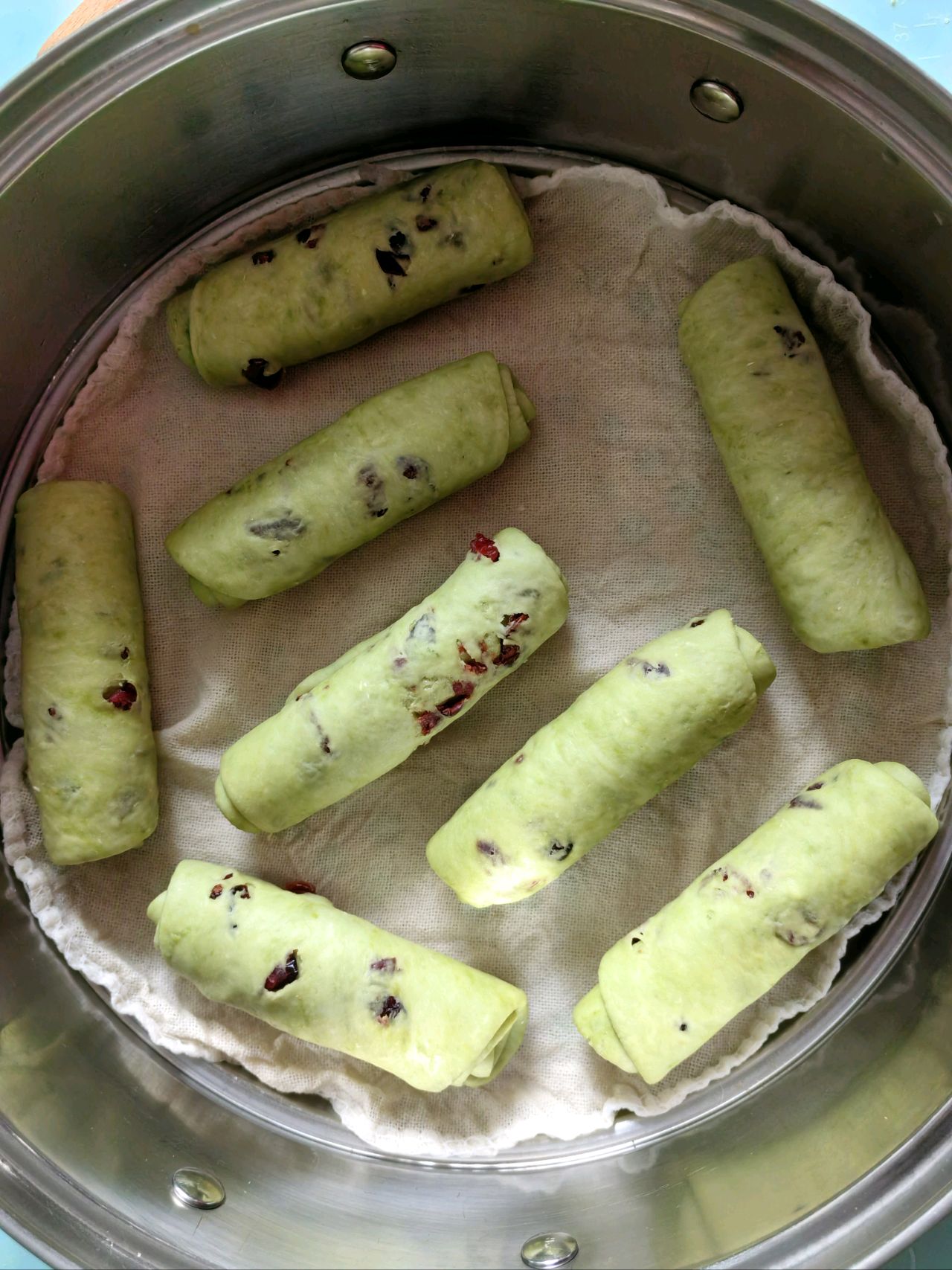 抹茶蔓越莓卷
