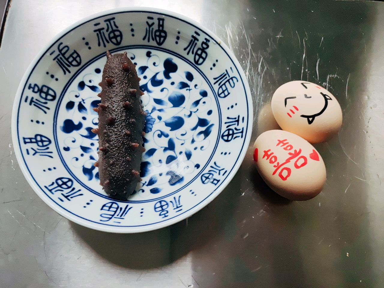海参鸡蛋羹