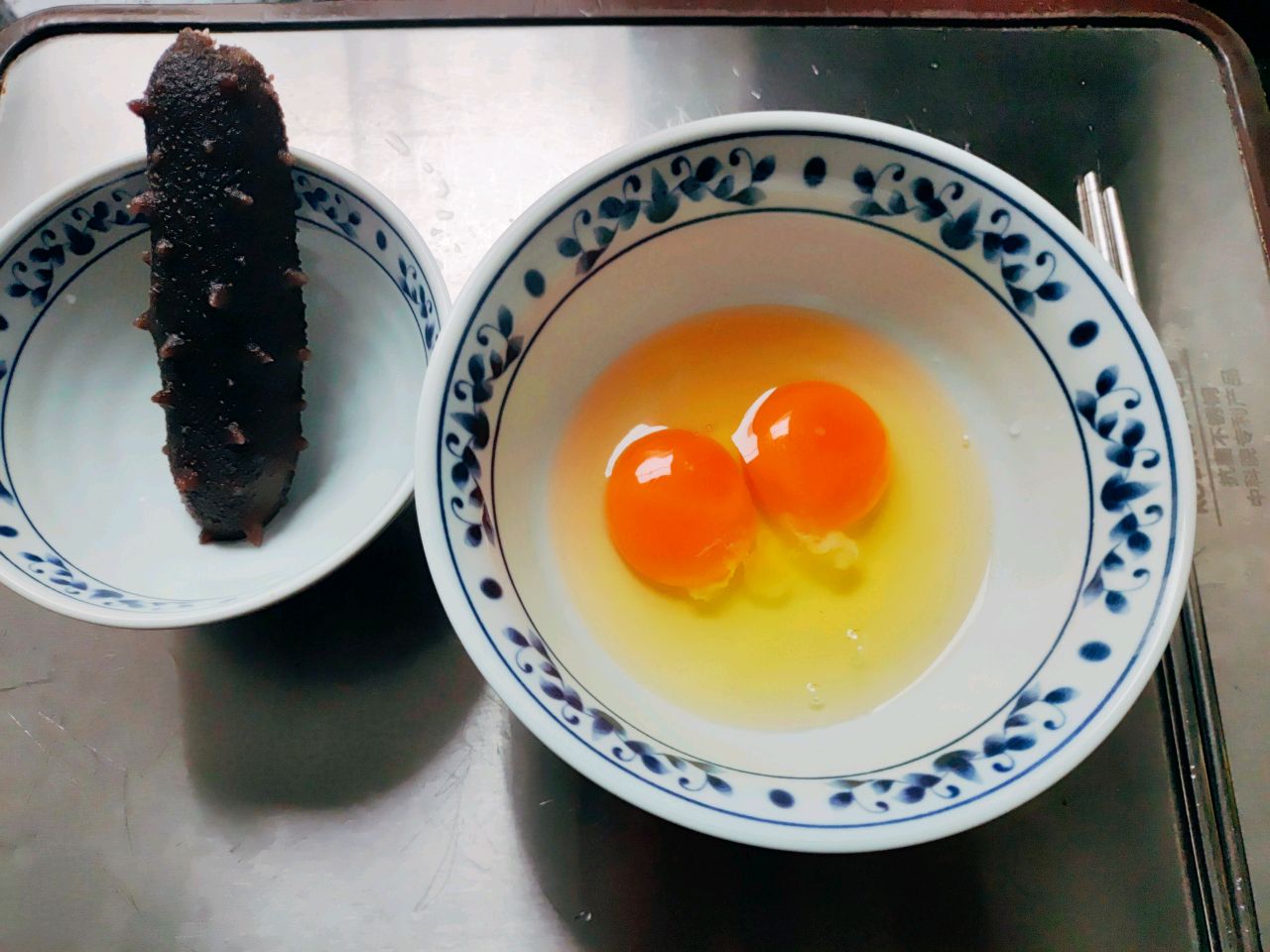 海参鸡蛋羹