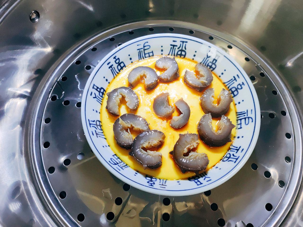 海参鸡蛋羹