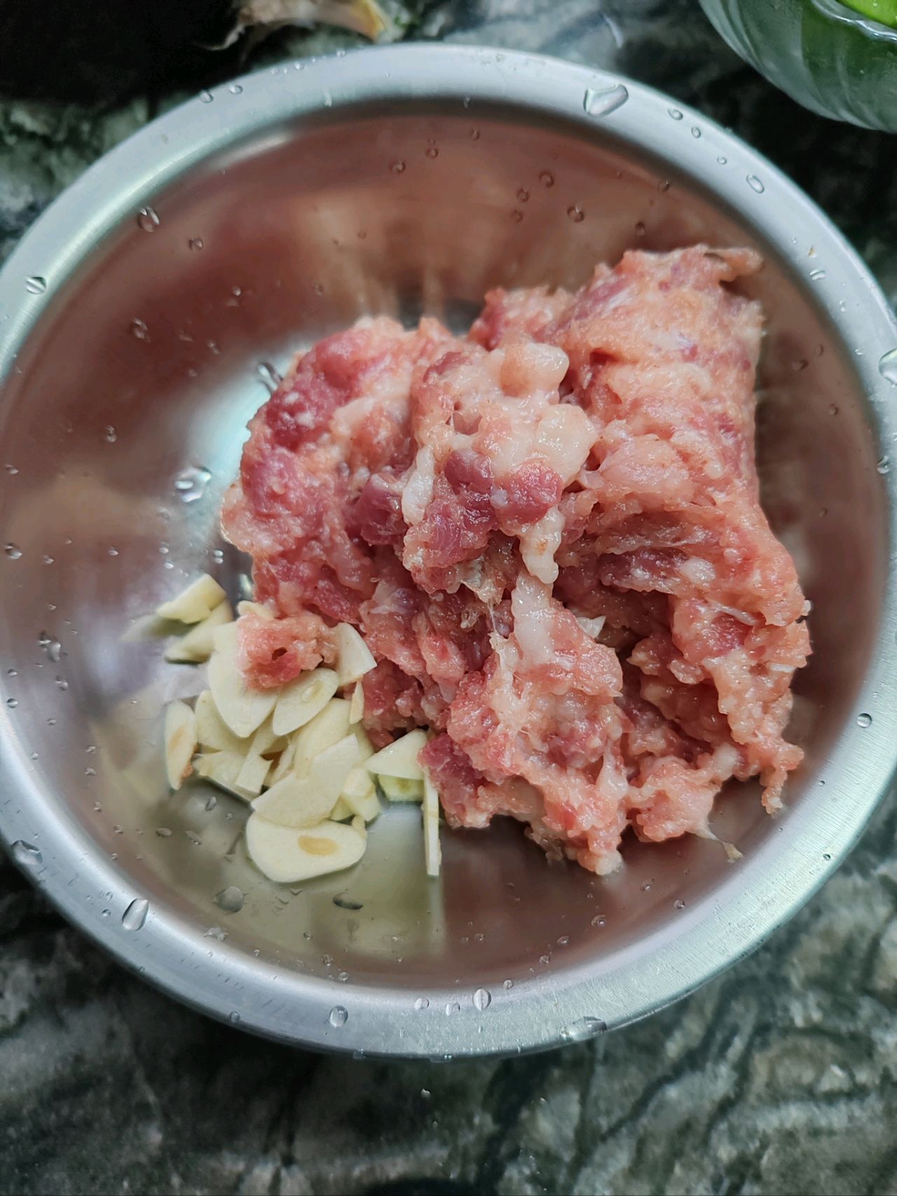 肉沫炒蕨菜