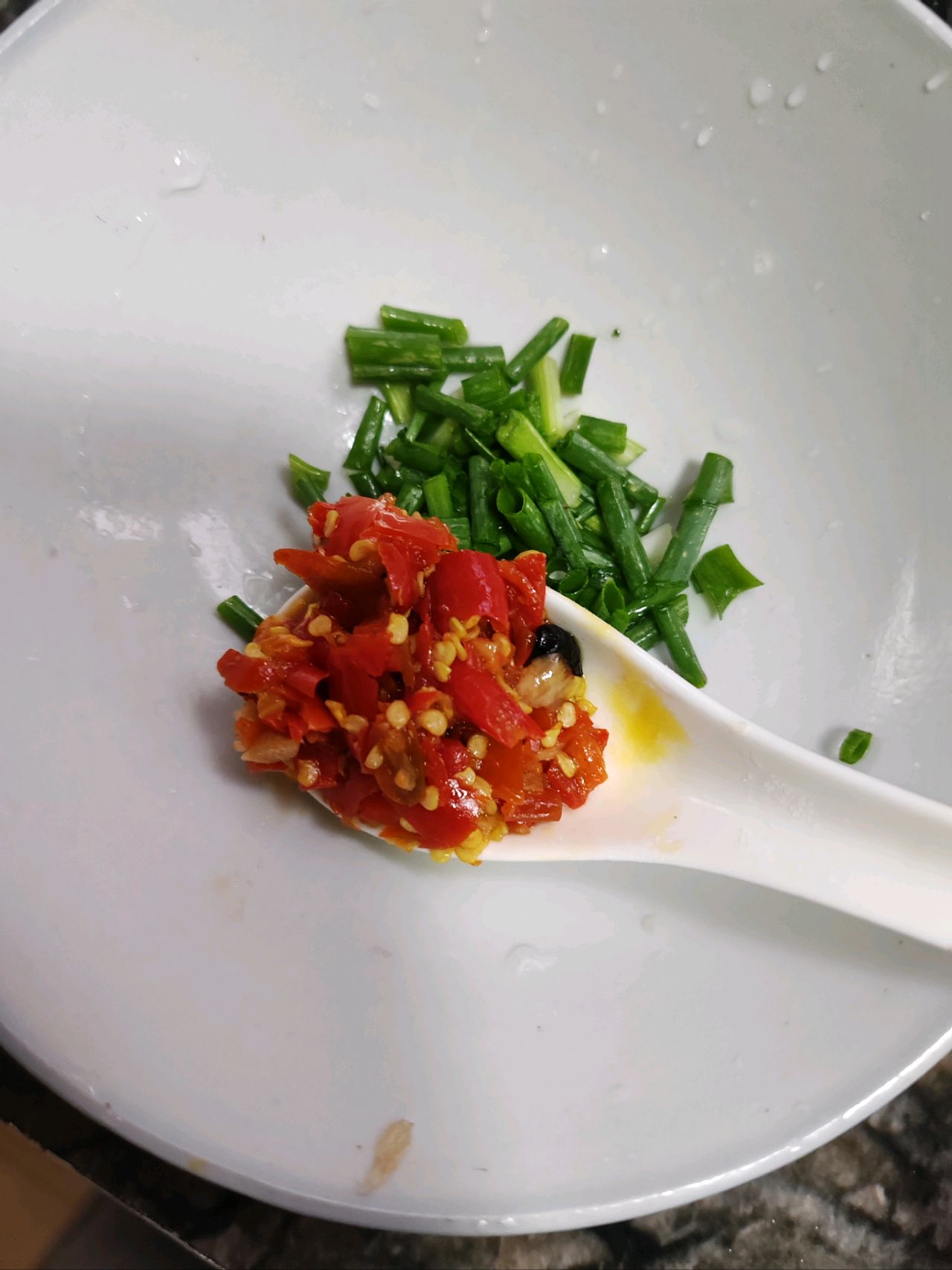肉沫炒蕨菜