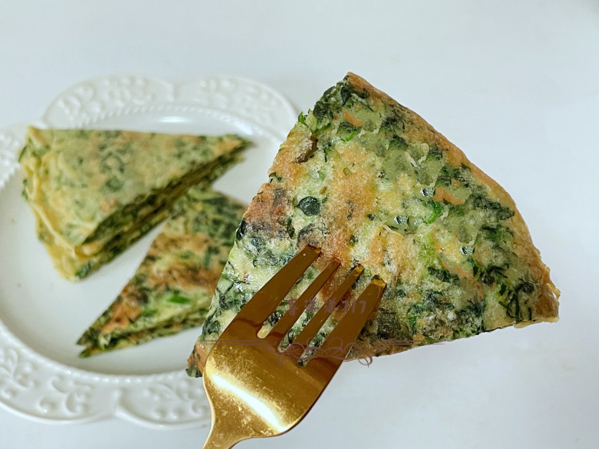 荠菜鸡蛋饼