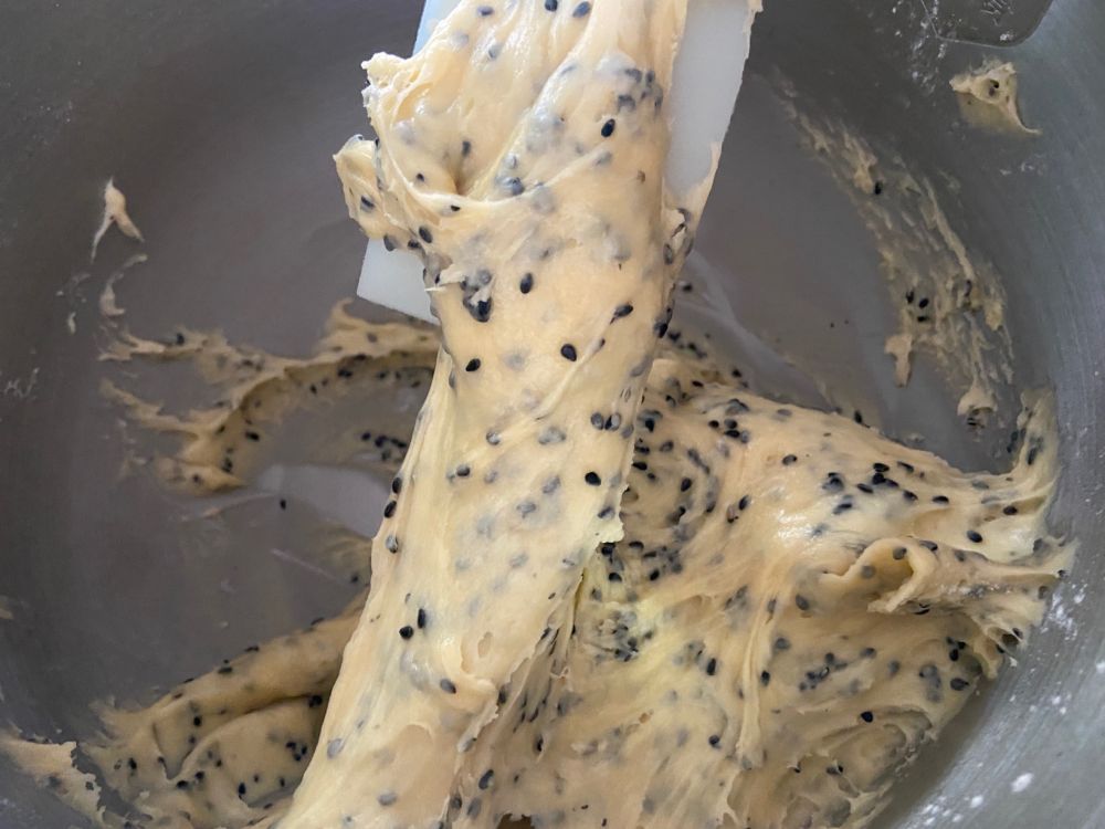 黑芝麻麻薯