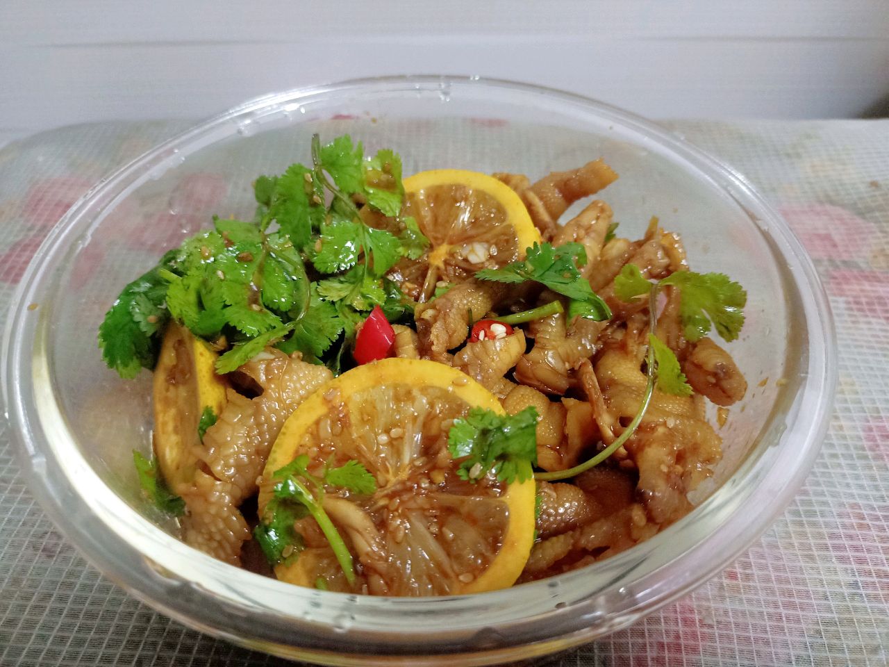 无骨柠檬凤爪