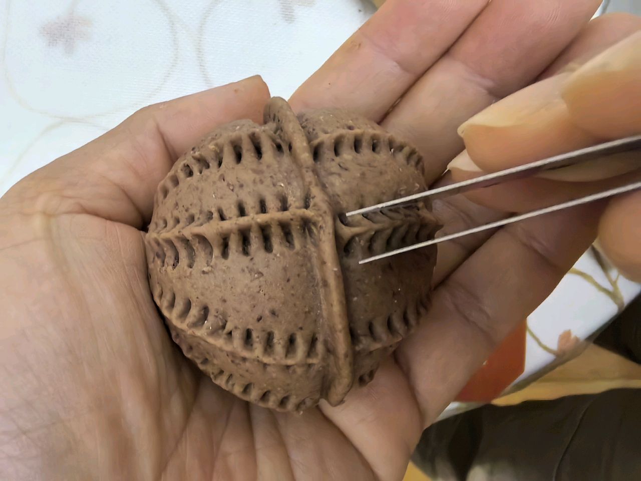 芝麻核桃包