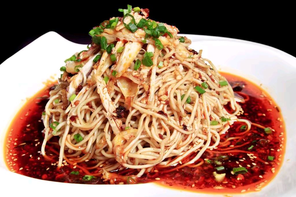 鸡丝凉面