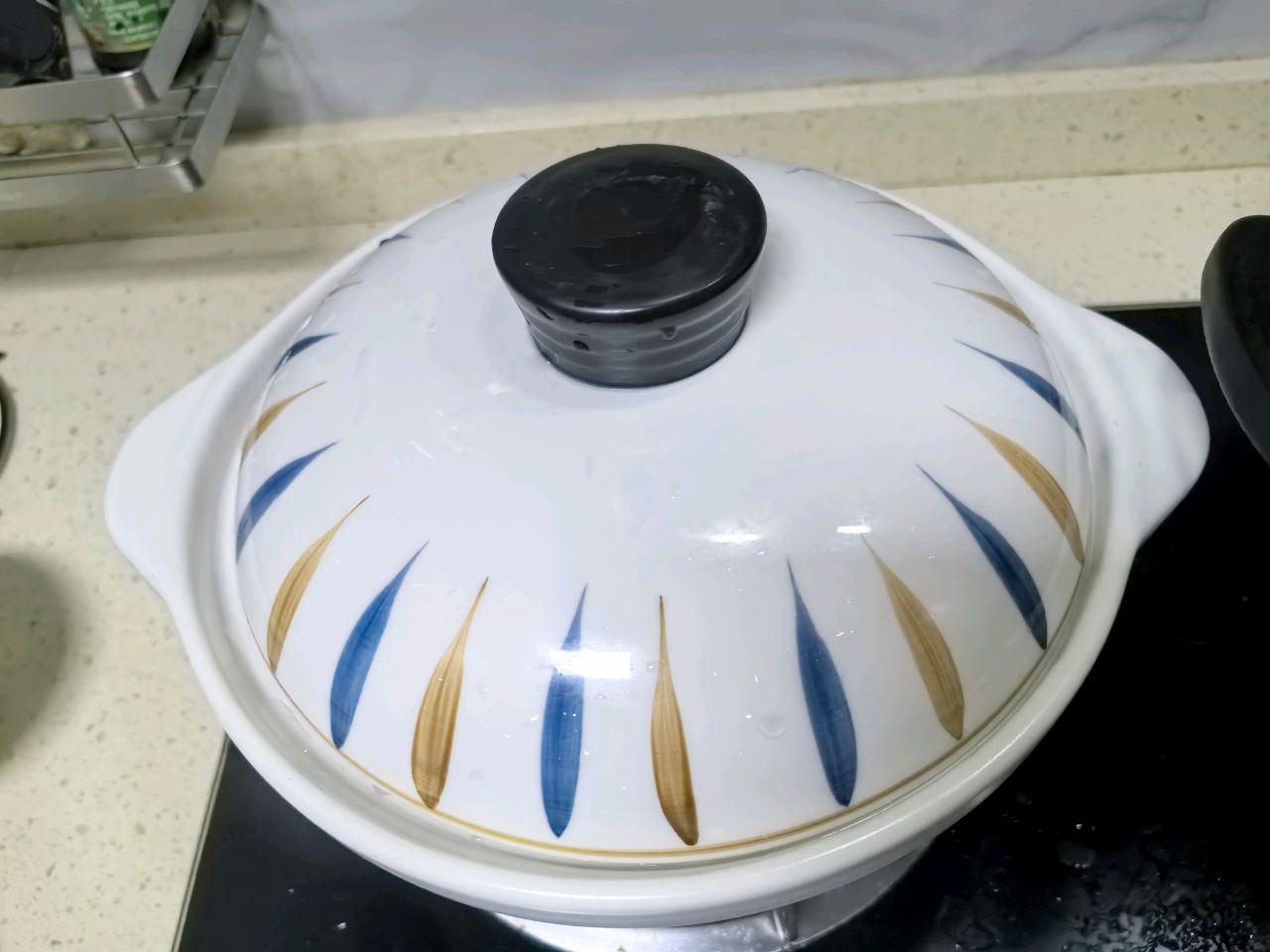 砂锅焗鲈鱼