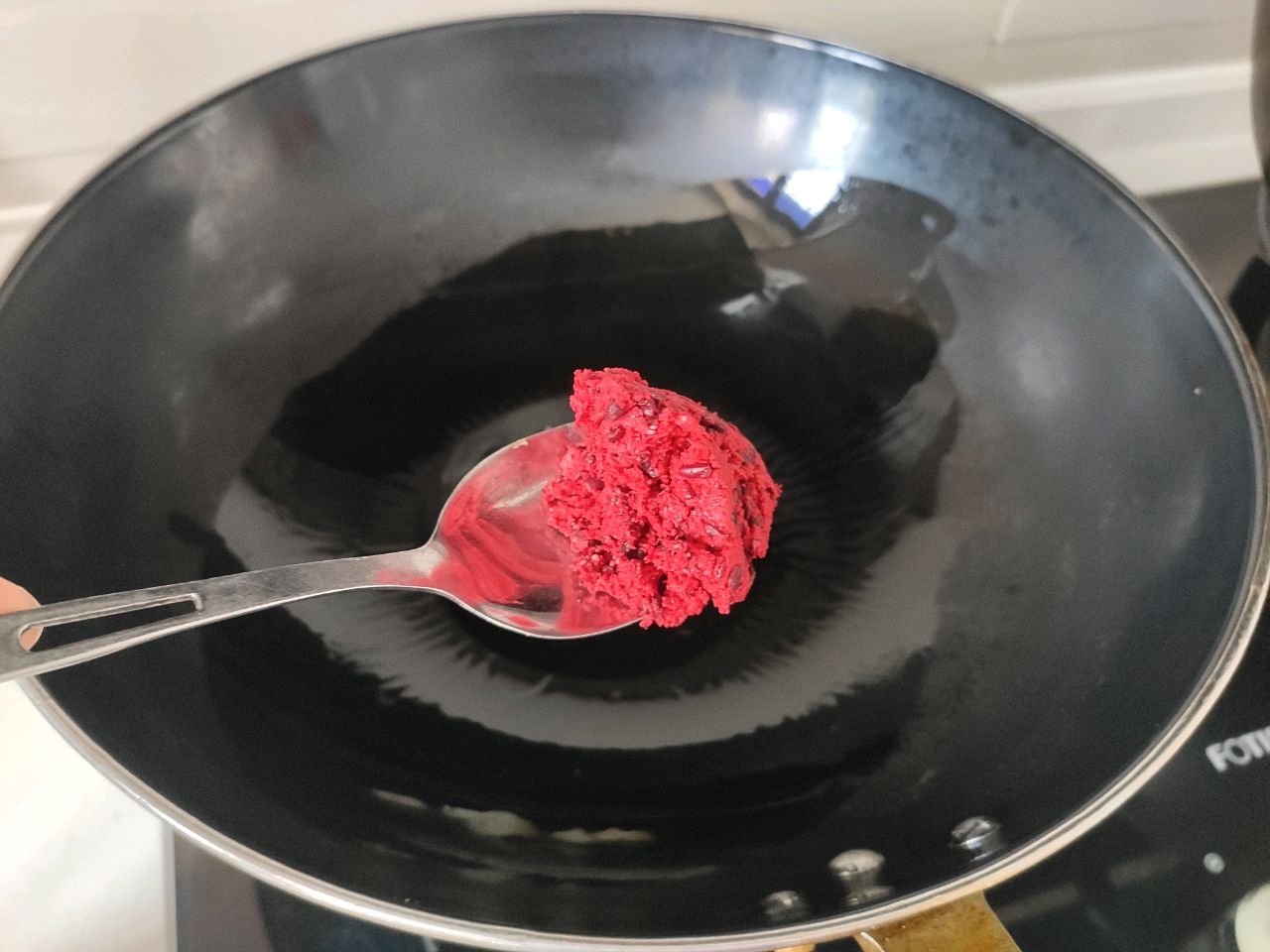 红糟炒蕨菜