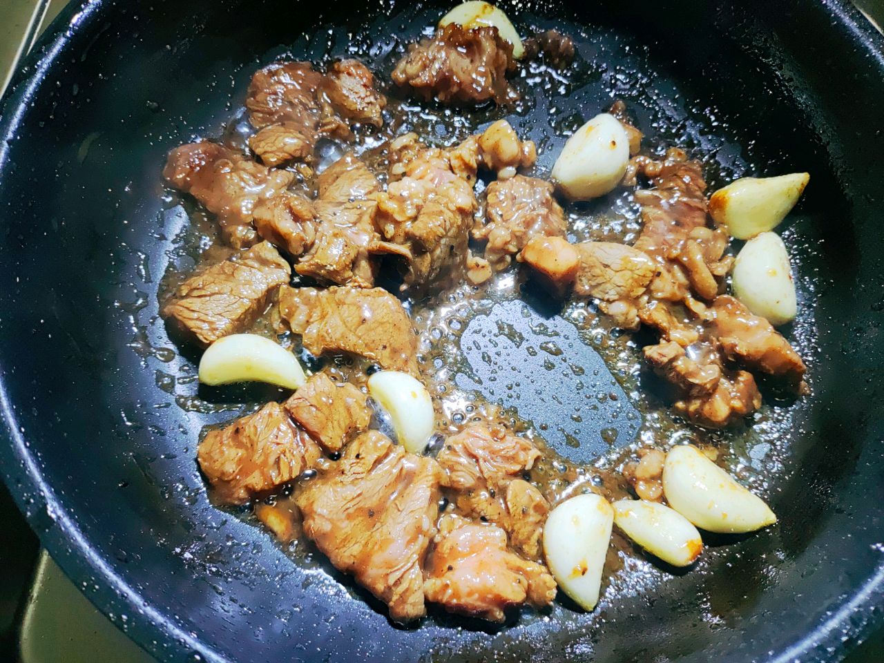 黑椒牛排杏鲍菇