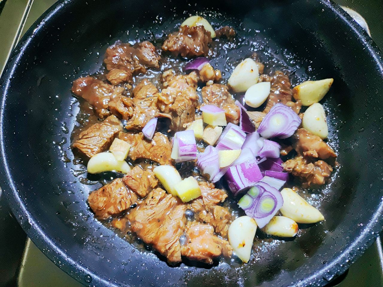 黑椒牛排杏鲍菇
