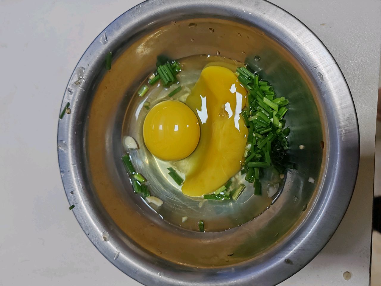 秋葵炒鸡蛋