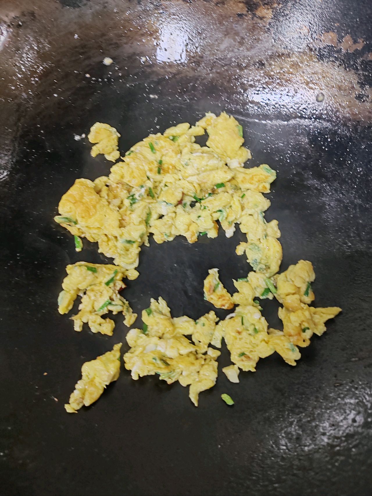 秋葵炒鸡蛋