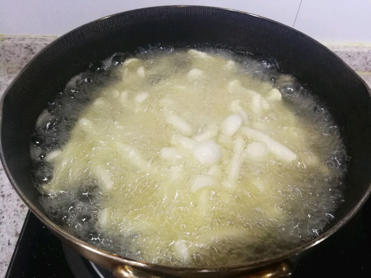 白玉菇爆炒扇贝丁