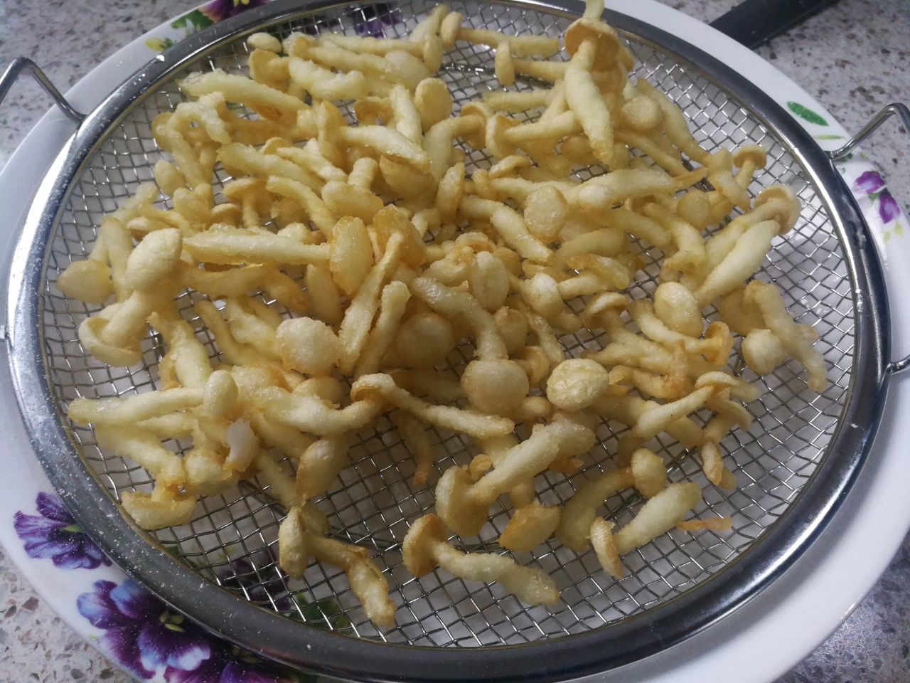 白玉菇爆炒扇贝丁