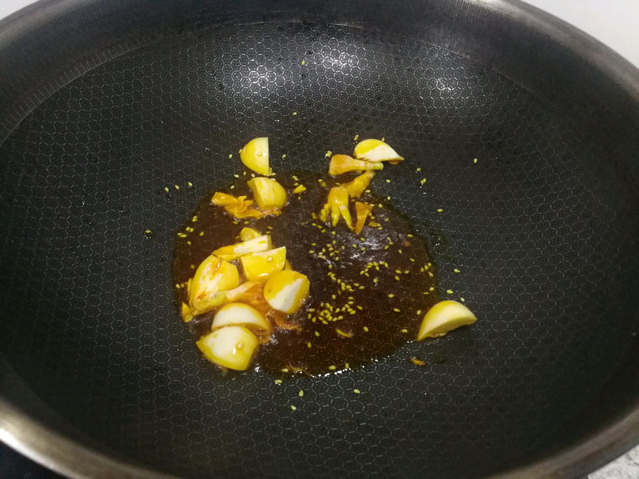 白玉菇爆炒扇贝丁