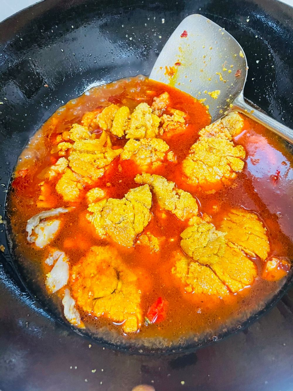 鱼籽炖豆腐