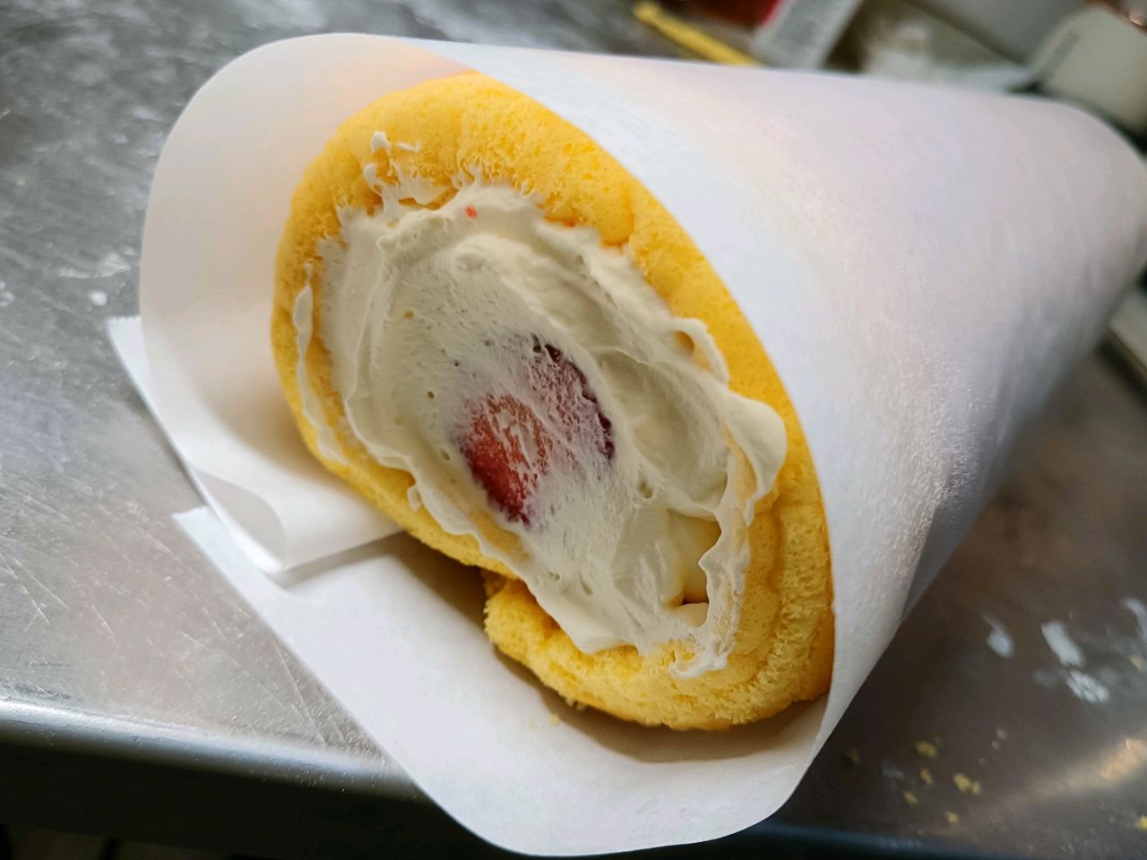 草莓蛋糕卷