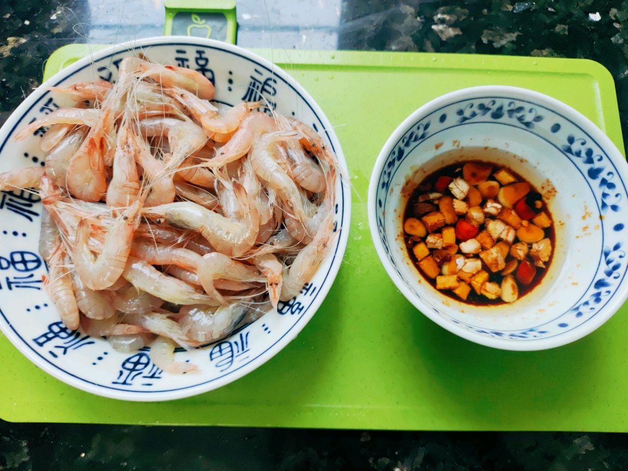 炝青虾
