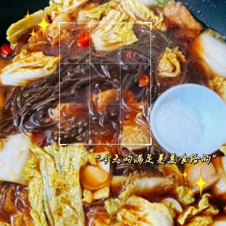 猪肉白菜炖粉条