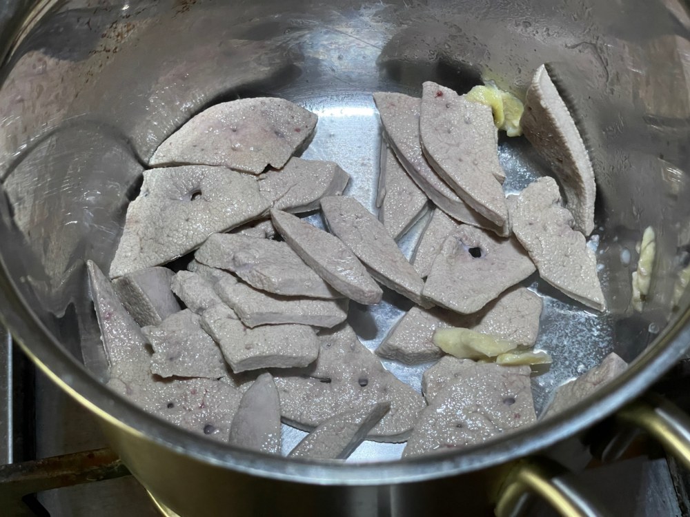 嫩炒猪肝瘦肉