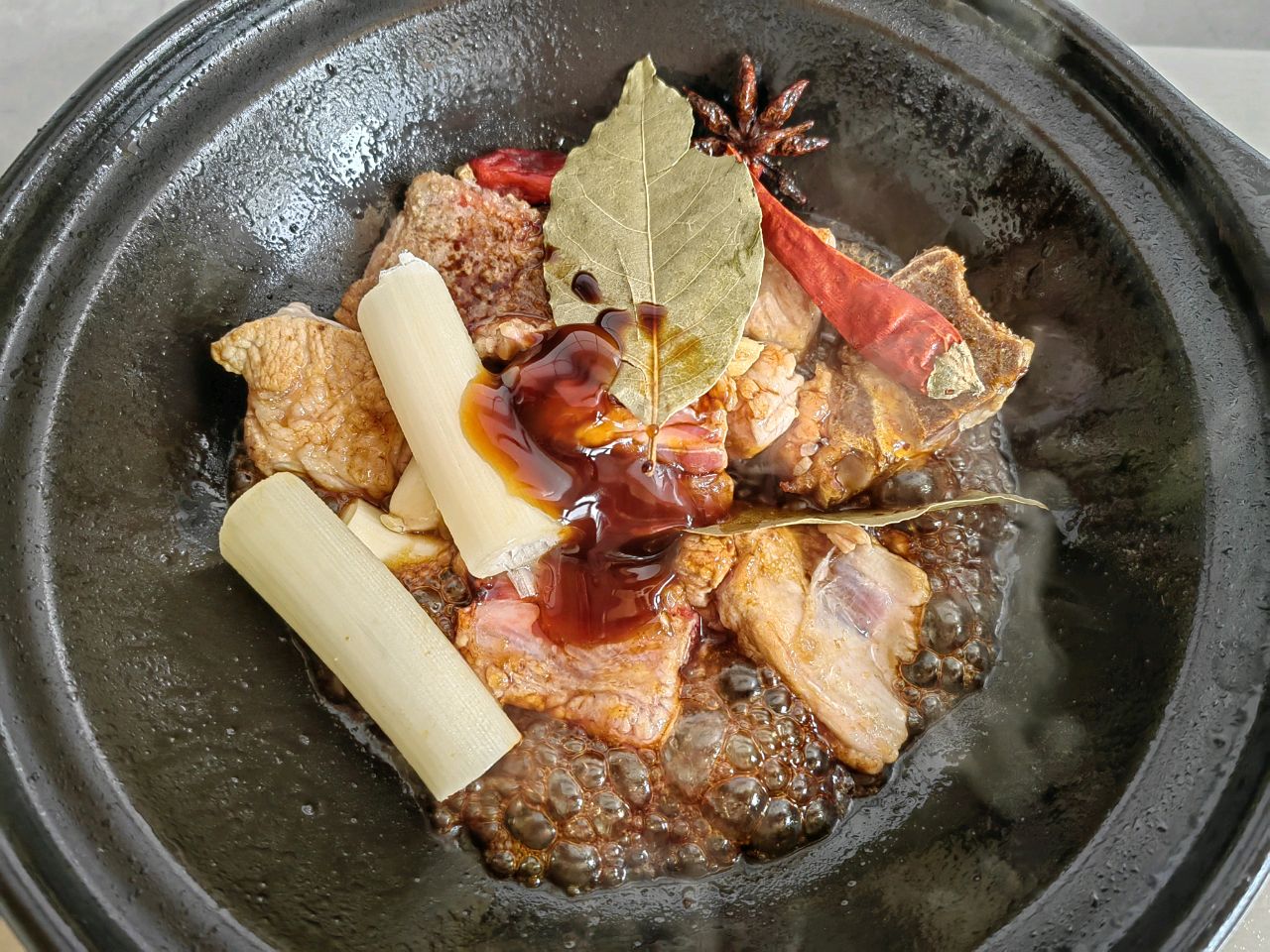 干豆角烧排骨