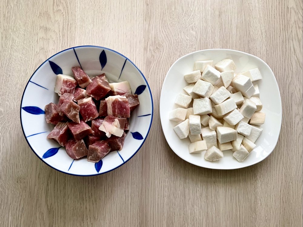 黑椒杏鲍菇牛肉粒