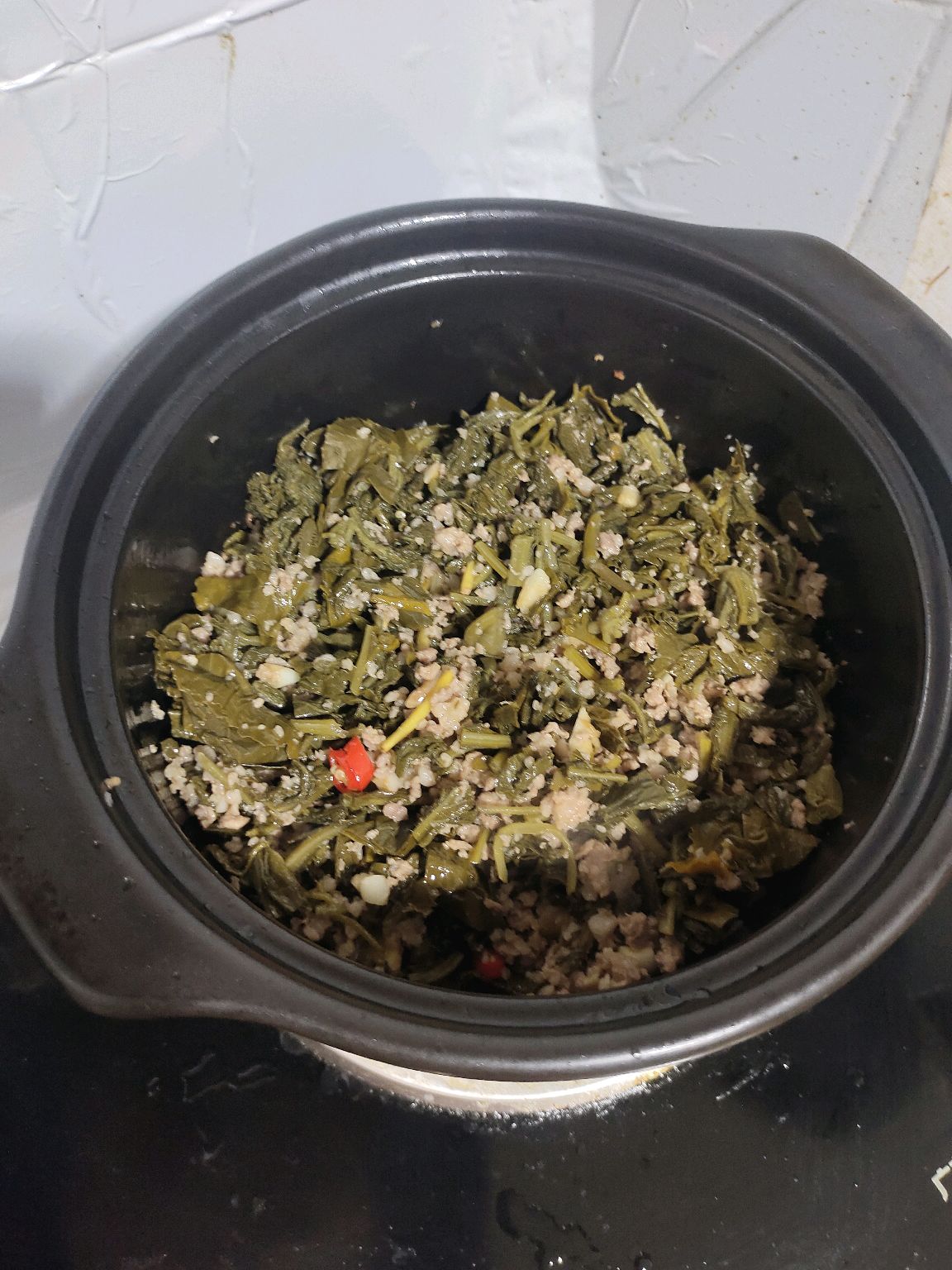 酸菜肉沫米粉