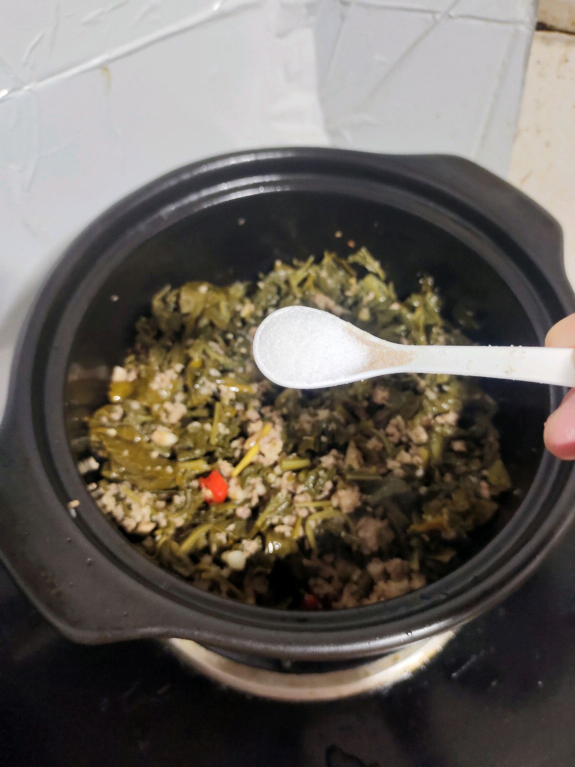 酸菜肉沫米粉