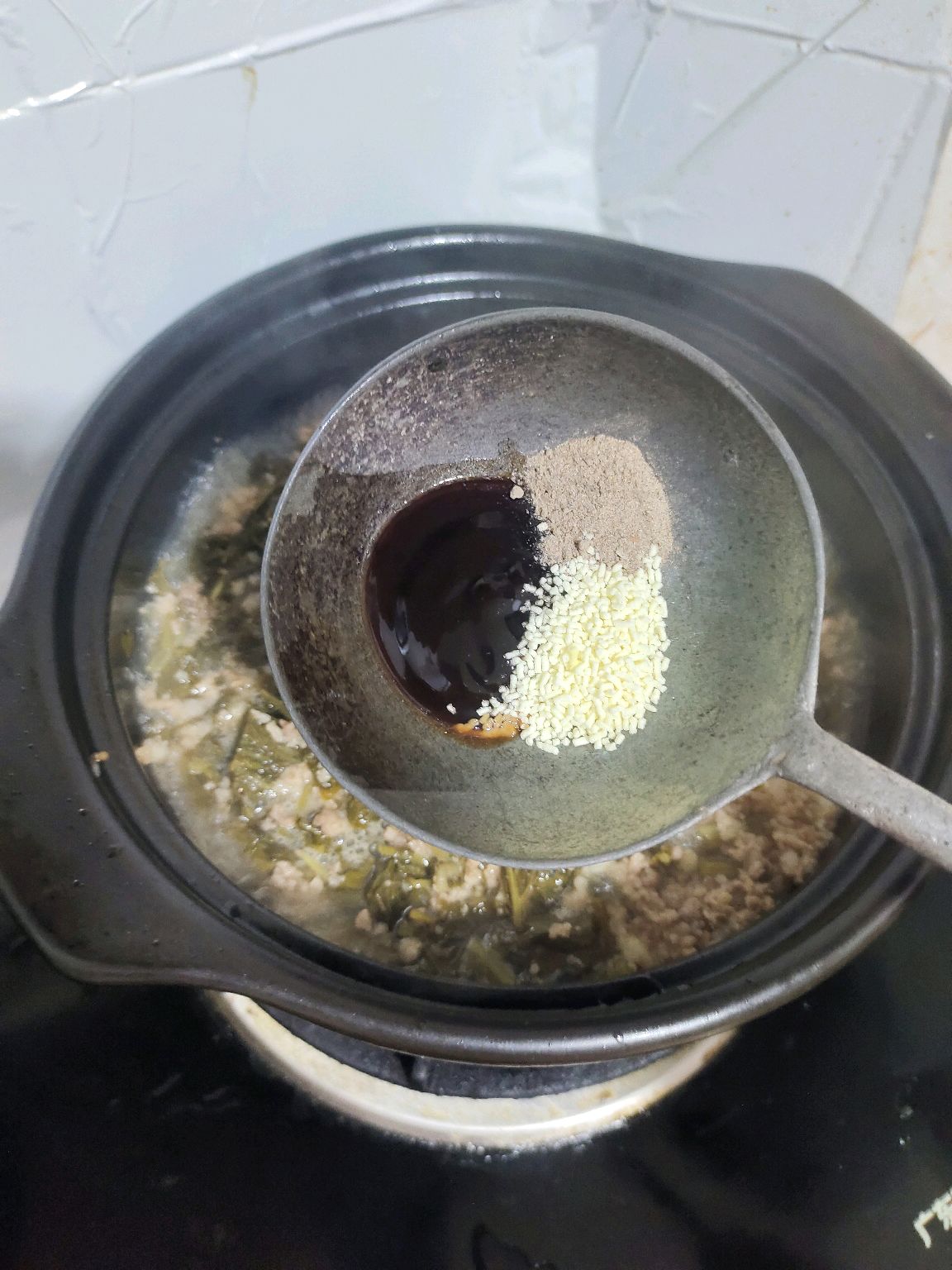 酸菜肉沫米粉